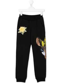Philipp Plein Junior декорированные спортивные брюки