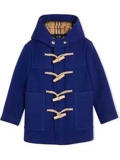 Burberry Kids Double-faced Wool Duffle Coat