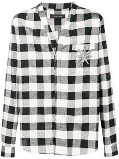 Christian Pellizzari клетчатая рубашка