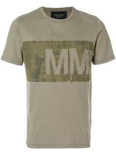 Mr & Mrs Italy футболка с панелью с логотипом с эффектом потертости