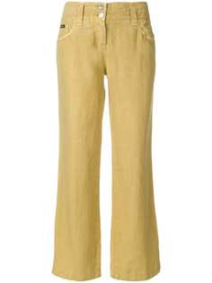 Dolce & Gabbana Vintage расклешенные укороченные брюки