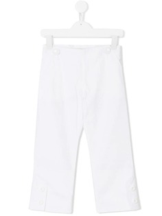 Marni Kids брюки с декоративными пуговицами