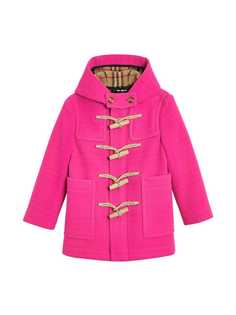 Burberry Kids Double-faced Wool Duffle Coat