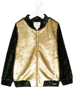 Le Mu куртка бомбер с пайетками