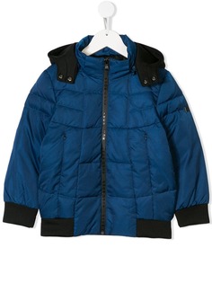 Boss Hugo Boss пуховик со съемным капюшоном