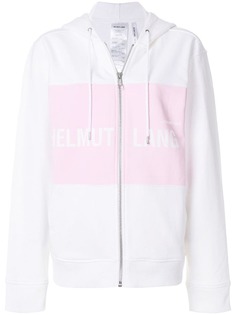 Helmut Lang толстовка с капюшоном и логотипом