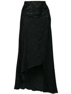 Romeo Gigli Vintage юбка асимметричного кроя с узором