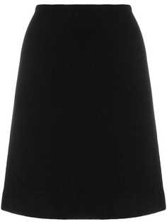 Moschino Vintage А-образная юбка миди