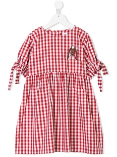 Touriste платье Delhi в клетку виши