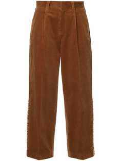 COOHEM tweed corduroy trousers