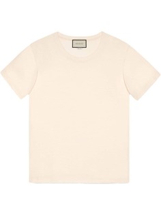 Gucci футболка с принтом логотипа