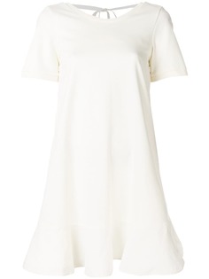 Moncler расклешенное мини-платье