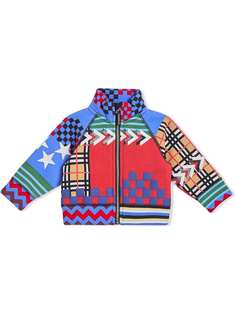 Burberry Kids Graphic Print Jersey Track Top