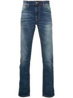 Nudie Jeans Co джинсы узкого кроя с эффектом "варенки"