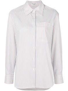 Sonia Rykiel рубашка с контрастными полосками на рукавах