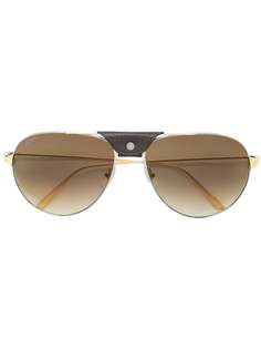 Cartier классические солнцезащитные очки-авиаторы