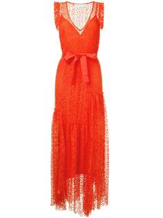 Alice Mccall ажурное платье с V-образным вырезом