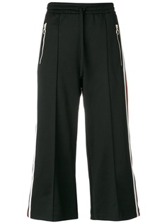 Gucci укороченные спортивные брюки