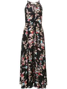 Dvf Diane Von Furstenberg платье макси с цветочным принтом