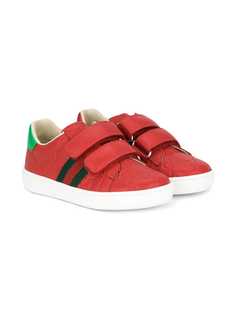 Gucci Kids кеды на липучках