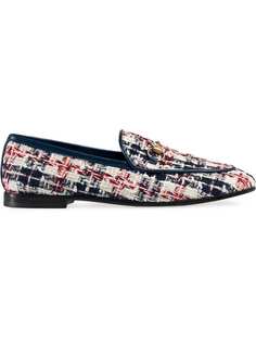 Gucci клетчатые лоферы Gucci Jordaan