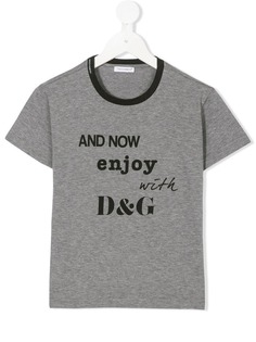 Dolce & Gabbana Kids футболка с короткими рукавами