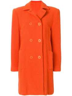 Stephen Sprouse Vintage двубортное пальто