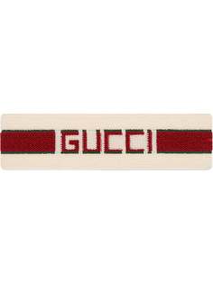 Gucci эластичная повязка на голову в полоску