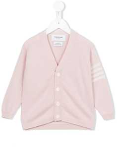 Thom Browne Kids кардиган с V-образным вырезом
