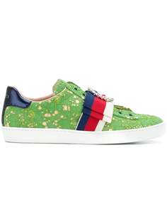 Gucci кружевные кроссовки Ace