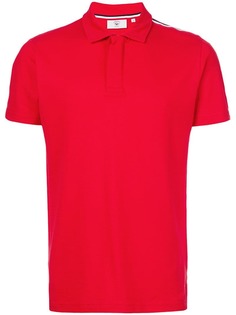 Rossignol рубашка-поло с полосатой вставкой на плече