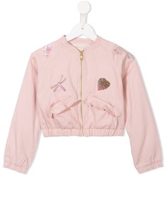 Tutu Du Monde декорированная куртка-бомбер