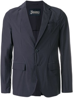 Herno пиджак с застежкой на две пуговицы
