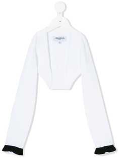 Simonetta болеро с оборками на рукавах