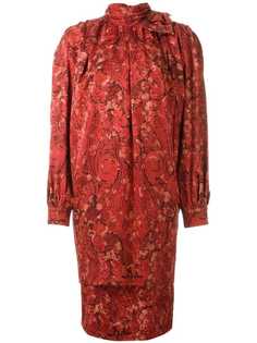 Nina Ricci Vintage платье с высокой горловиной