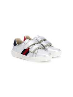 Gucci Kids кроссовки GG Web
