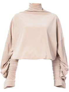 Paula Knorr блузка с высоким воротом