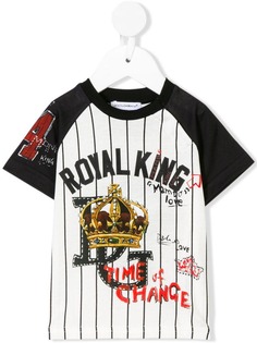 Dolce & Gabbana Kids футболка Royal King