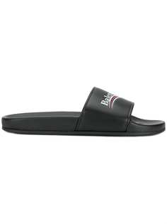 Balenciaga шлепанцы с логотипом