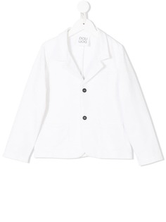 Douuod Kids пиджак прямого кроя