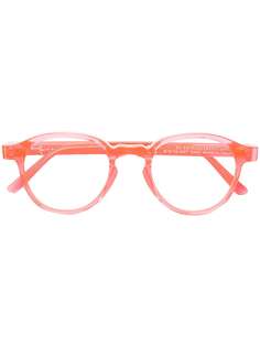 Retrosuperfuture солнцезащитные очки в круглой оправе