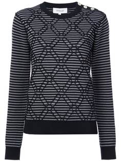 Derek Lam 10 Crosby джемпер с вышивкой