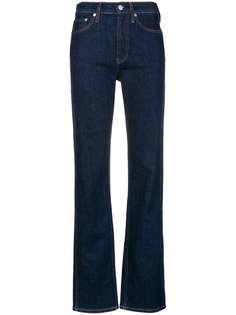 Calvin Klein Jeans прямые джинсы с принтом сзади