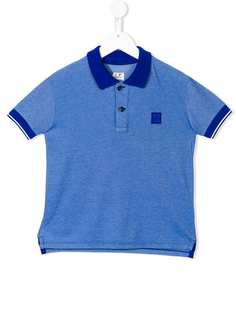 Cp Company Kids рубашка-поло с короткими рукавами