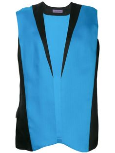 Emanuel Ungaro Vintage двухцветная жилетка
