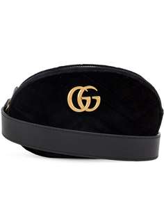 Gucci сумка на пояс Black Marmont