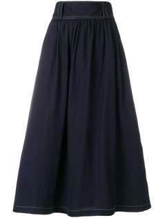 Yohji Yamamoto Vintage расклешенная юбка средней длины