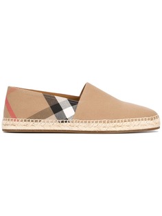 Burberry эспадрильи в клетку