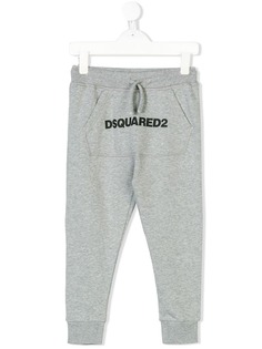 Dsquared2 Kids спортивные брюки с принтом логотипа