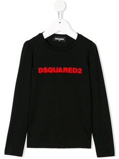 Dsquared2 Kids футболка с принтом логотипа